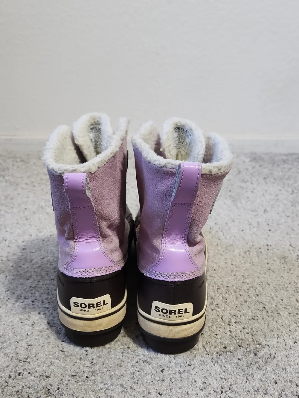 Sorel Tivoli II Waterproof Boots Purple/Brown Women's Size 7